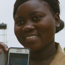 ThinkPlace helped design the 'on the go' app in Ghana